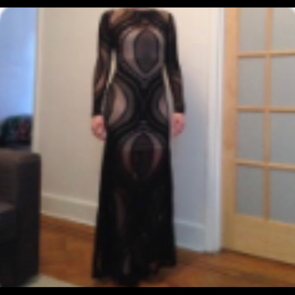 Gracia brand sheer dress